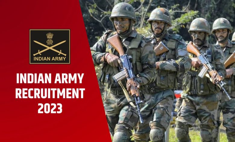 Indian Army Recruitment 2023